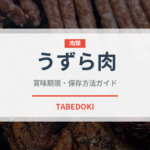 うずら肉（肉類）の賞味期限と正しい保存方法