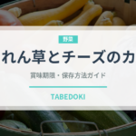 ほうれん草とチーズのカレー（インド・南アジア料理）の賞味期限と正しい保存方法