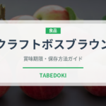 クラフトボスブラウン（飲料）の賞味期限と正しい保存方法