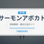 サーモンアボカド（寿司）の賞味期限と正しい保存方法｜鮮度を長持ちさせるコツ