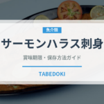 サーモンハラス刺身（刺身）の賞味期限と正しい保存方法