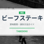 ビーフステーキ（惣菜）の賞味期限と正しい保存方法｜長持ちさせるコツ