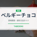 ベルギーチョコ（輸入食品）の賞味期限と正しい保存方法