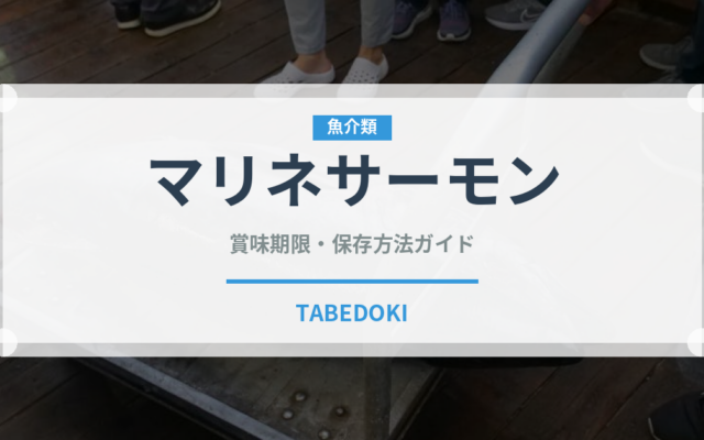 マリネサーモン（ヨーロッパ料理）の賞味期限と正しい保存方法｜長持ちさせるコツ