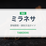 ミラネサ（世界の料理）の賞味期限と正しい保存方法