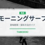モーニングサーブ（ハム・ソーセージ）の賞味期限と正しい保存方法