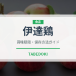 伊達鶏（高級肉・銘柄肉）の賞味期限と正しい保存方法