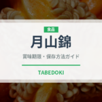 月山錦（果物）の賞味期限と正しい保存方法｜長持ちさせるコツ