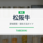 松阪牛（肉類）の賞味期限と正しい保存方法
