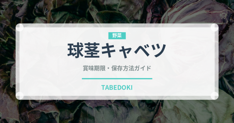 球茎キャベツ（珍しい野菜）の賞味期限と正しい保存方法｜完全ガイド