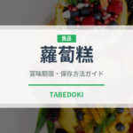 蘿蔔糕（中華料理）の賞味期限と正しい保存方法｜長持ちさせるコツ