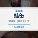 鮭缶（魚介類）の賞味期限と正しい保存方法